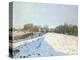 Effect of Snow at Argenteuil, 1874-Alfred Sisley-Premier Image Canvas