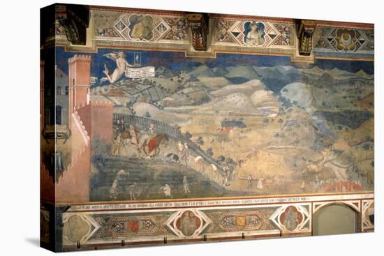 Effects of Good Government in the Countryside-Ambrogio Lorenzetti-Premier Image Canvas