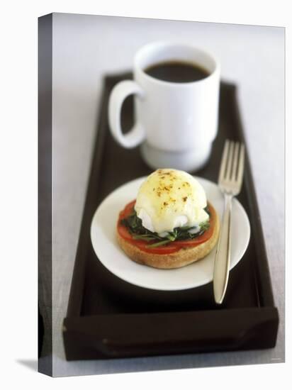 Egg Florentine (Poached Egg Florentine Style), Cup of Coffee-Jean Cazals-Premier Image Canvas