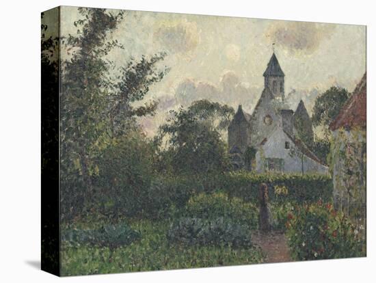 Eglise de Knocke (Belgique)-Camille Pissarro-Premier Image Canvas