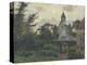 Eglise de Knocke (Belgique)-Camille Pissarro-Premier Image Canvas