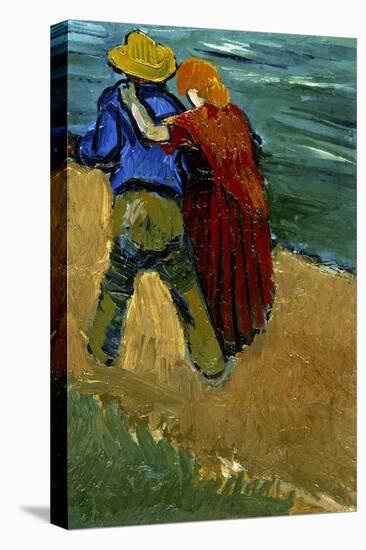 Eglogue En Provence - Un Couple D'Amoureux, 1888-Vincent van Gogh-Premier Image Canvas
