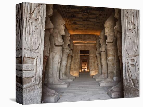 Egypt, Abu Simbel, Statues and Temple of Ramses Ii, Main Chamber-Michele Falzone-Premier Image Canvas