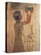 Egypt, Ancient Thebes, Valley of the Kings, Mural of Priest at Tomb of Ramses IX-null-Premier Image Canvas