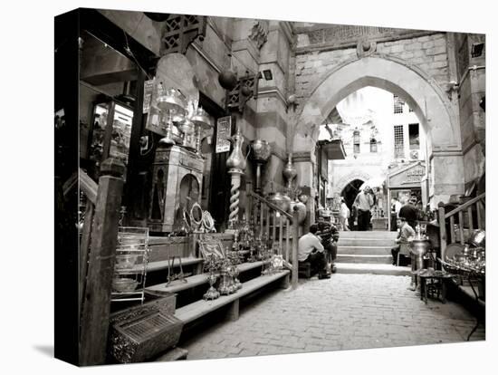 Egypt, Cairo, Islamic Quarter, Khan El Khalili Bazaar-Michele Falzone-Premier Image Canvas