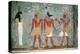 Egypt, Luxor, Valley of the Kings, Tomb of Horemheb, Mural Painting-null-Premier Image Canvas