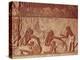 Egypt, Painted Relief of Bread Making-null-Premier Image Canvas