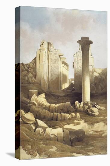 Egypt, Pillared Hall of the Temple of Karnak, 1848-David Roberts-Premier Image Canvas