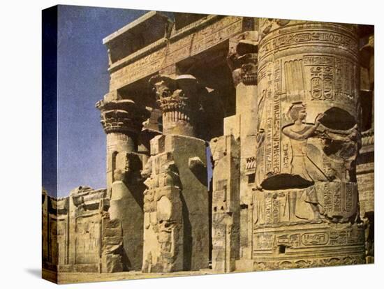 Egypt- temple of Kom Ombo-English Photographer-Premier Image Canvas