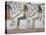 Egypt, Thebes, Luxor, Valley of the Kings, Close-Up of Mural Paintings-null-Premier Image Canvas