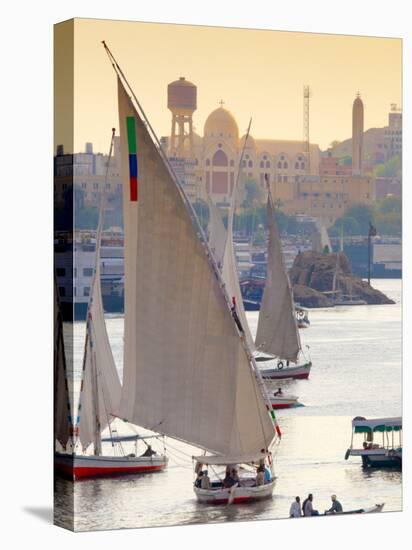 Egypt, Upper Egypt, Aswan, River Nile-Alan Copson-Premier Image Canvas