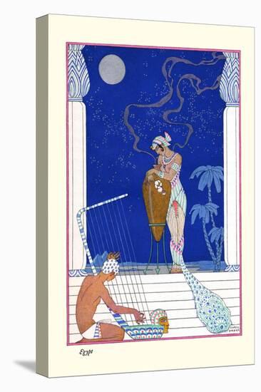 Egypt-Georges Barbier-Stretched Canvas