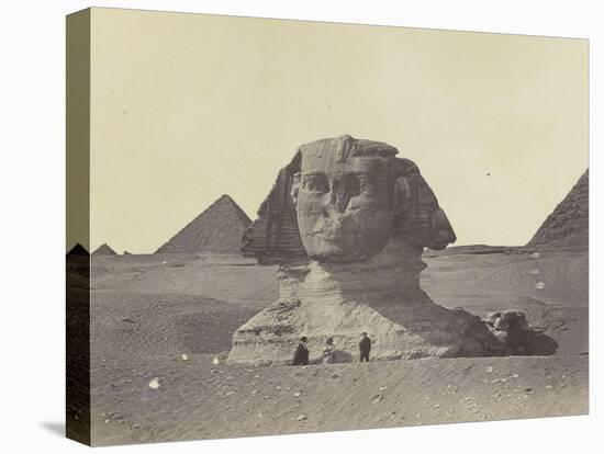 Egypte, le Sphinx-Felice Beato-Premier Image Canvas