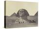 Egypte, le Sphinx-Felice Beato-Premier Image Canvas