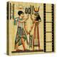 Egyptian Background With Film Strip-Maugli-l-Stretched Canvas