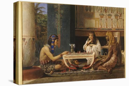 Egyptian Chess Players, 1868-Sir Lawrence Alma-Tadema-Premier Image Canvas