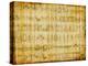 Egyptian Parchment With Hieroglyphics-Maugli-l-Stretched Canvas