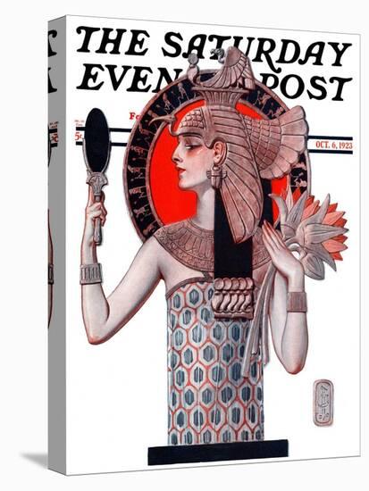 "Egyptian Queen," Saturday Evening Post Cover, October 6, 1923-Joseph Christian Leyendecker-Premier Image Canvas