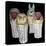 Egyptian set of four canopic jars. Artist: Unknown-Unknown-Premier Image Canvas