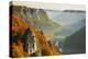 Eichfelsen Near Irndorf of Donautal, Schaufelsen and Werenwag Castle, Swabian Alb, Germany-Jochen Schlenker-Premier Image Canvas