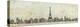 Eiffel Skyline-Avery Tillmon-Stretched Canvas