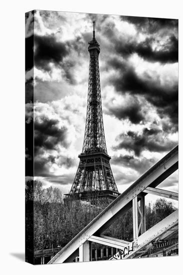 Eiffel Tower and Rouelle Bridge - Paris - France-Philippe Hugonnard-Premier Image Canvas