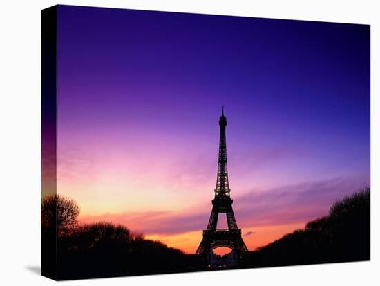 Eiffel Tower at Dusk, Paris, France-Peter Adams-Premier Image Canvas