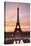 Eiffel Tower at Sunrise, Paris, Ile De France, France, Europe-Markus Lange-Premier Image Canvas