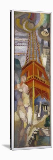 Eiffel Tower, C.1925 (Oil on Canvas)-Robert Delaunay-Premier Image Canvas