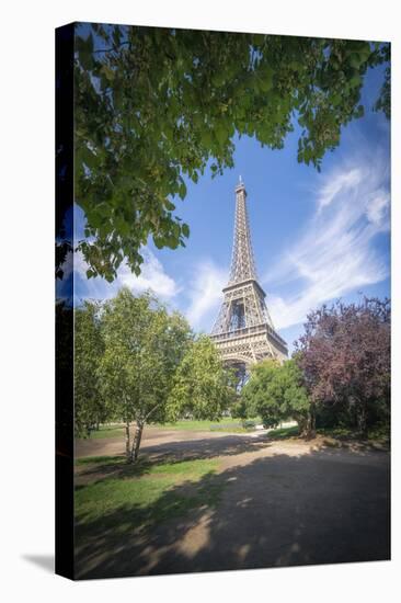 Eiffel tower Green garden-Philippe Manguin-Premier Image Canvas