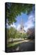 Eiffel tower Green garden-Philippe Manguin-Premier Image Canvas