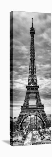 Eiffel Tower, Paris, France - Black and White Photography-Philippe Hugonnard-Premier Image Canvas