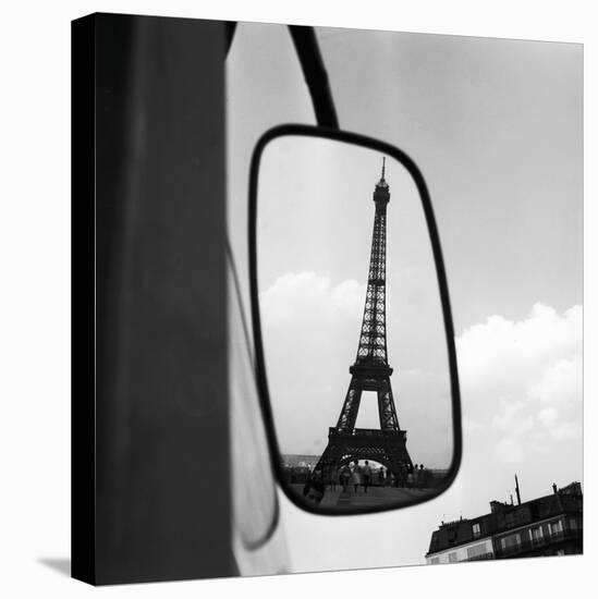 Eiffel Tower Reflection, c1960-Paul Almasy-Stretched Canvas