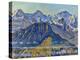 Eiger, Moench and Jungfrau in the Sun-Ferdinand Hodler-Premier Image Canvas