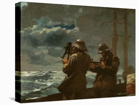 Eight Bells, 1886 (Oil on Canvas)-Winslow Homer-Premier Image Canvas