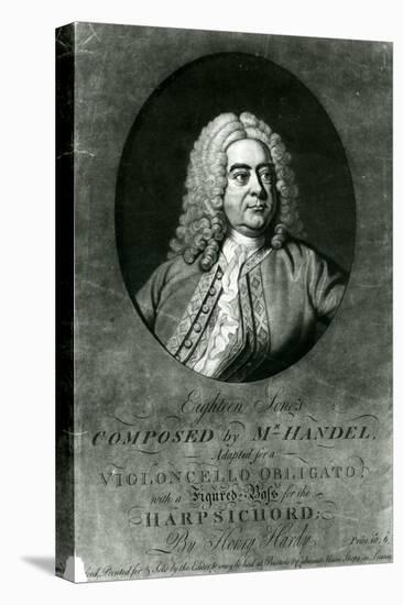 Eighteen Songs Composed by Handel Adapted for a Violioncello Obligato with Harpsichord by Henry Har-Thomas Hudson-Premier Image Canvas