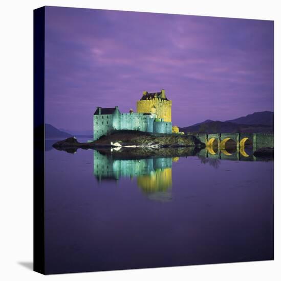 Eilean Donan Castle, Dornie, Highlands, Scotland, United Kingdom, Europe-Roy Rainford-Premier Image Canvas