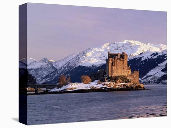 Eilean Donan Castle in Winter, Highlands, Scotland-Pearl Bucknell-Premier Image Canvas