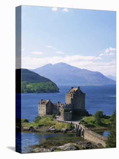 Eilean Donnan Castle, Loch Duich, Highlands, Scotland, United Kingdom, Europe-Lee Frost-Premier Image Canvas