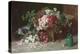 Ein Korb mit Rosen. Um 1890-Abbott Fuller Graves-Premier Image Canvas