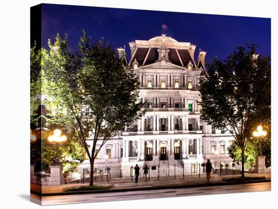 Eisenhower Executive Office Building Entrance (Eeob), West of the White House, Washington D.C, US-Philippe Hugonnard-Premier Image Canvas