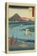 Ejiri-Ando Hiroshige-Stretched Canvas