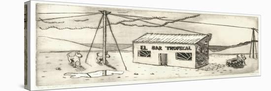 El Bar Tropical-Thomas MacGregor-Premier Image Canvas