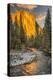 El Capitan and Merced River, Yosemite, California.-John Ford-Premier Image Canvas