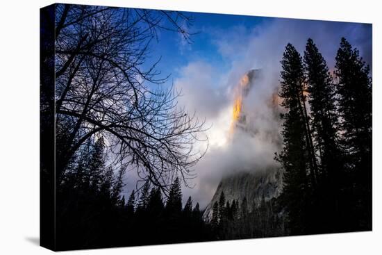 El Capitan Magic at Sentinel Beach Camping Yosemite National Park-Vincent James-Premier Image Canvas