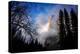 El Capitan Magic at Sentinel Beach Camping Yosemite National Park-Vincent James-Premier Image Canvas