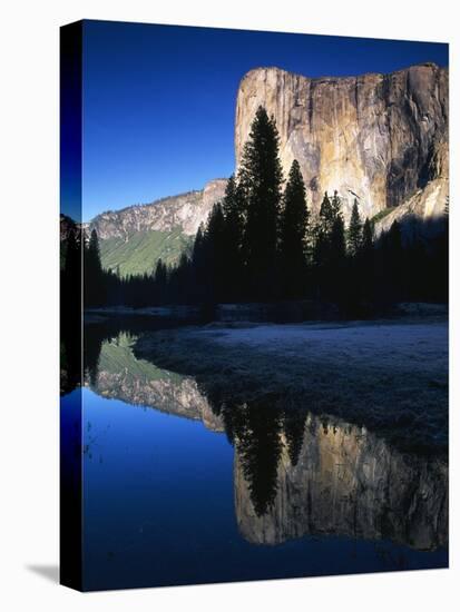 El Capitan Reflected in Merced River, Yosemite National Park, California, USA-Adam Jones-Premier Image Canvas