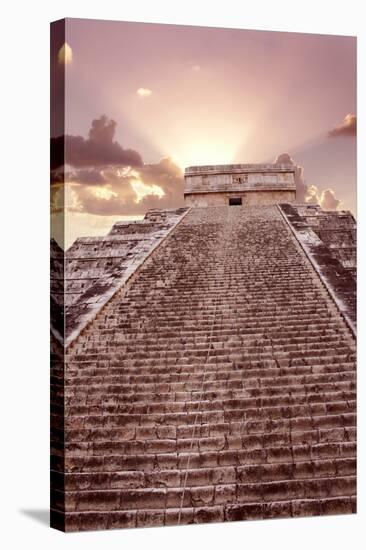 El Castillo, Chichen Itza, Mexico-Tony Craddock-Premier Image Canvas