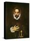 El Greco: Gentleman-El Greco-Premier Image Canvas