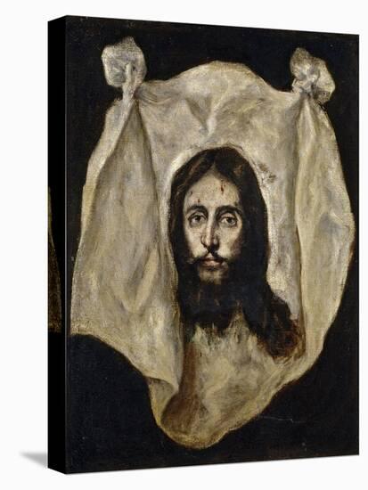 El Greco / The Holy Visage, 1586-1595-null-Premier Image Canvas